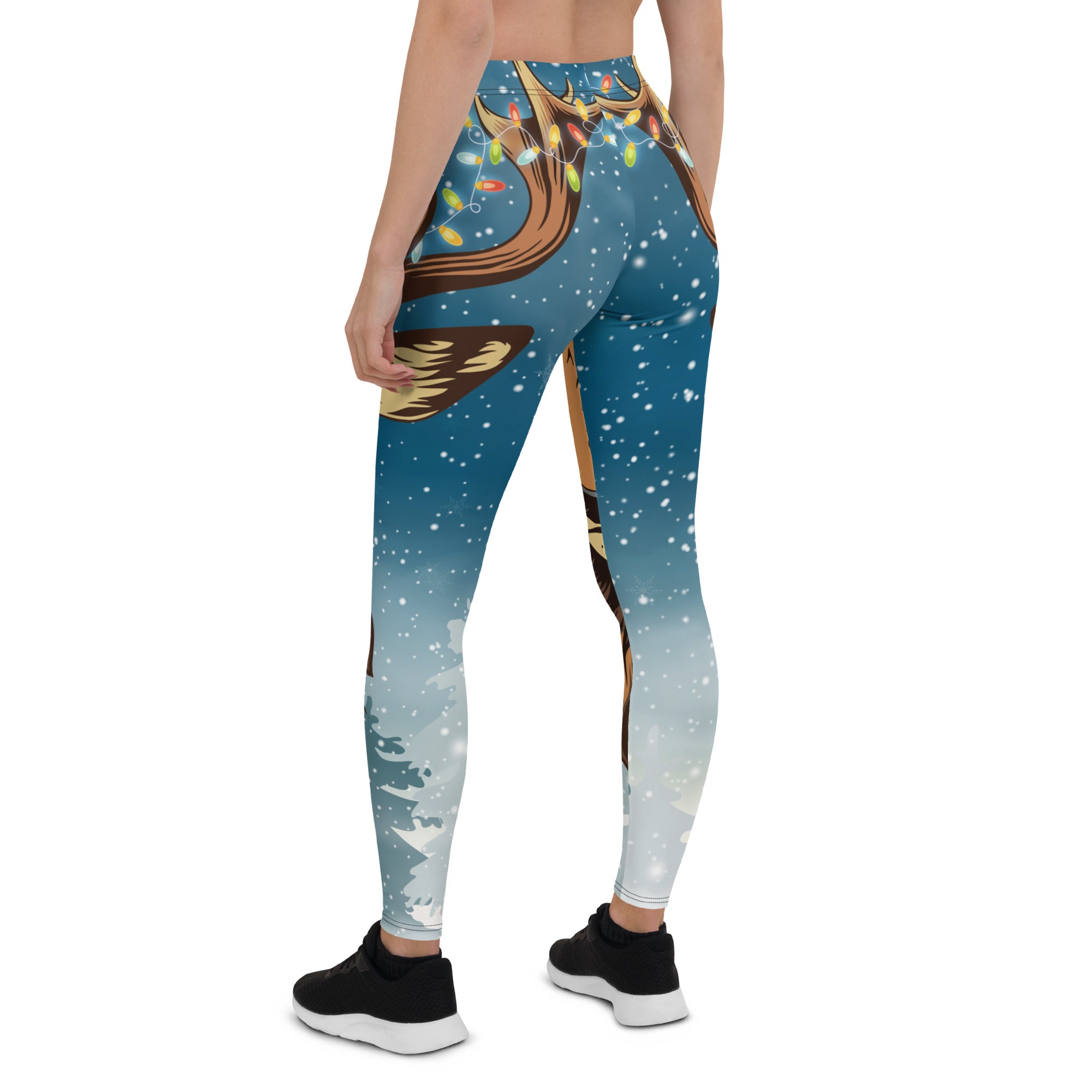 Reindeer Christmas Leggings