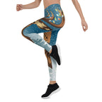 Reindeer Christmas Leggings