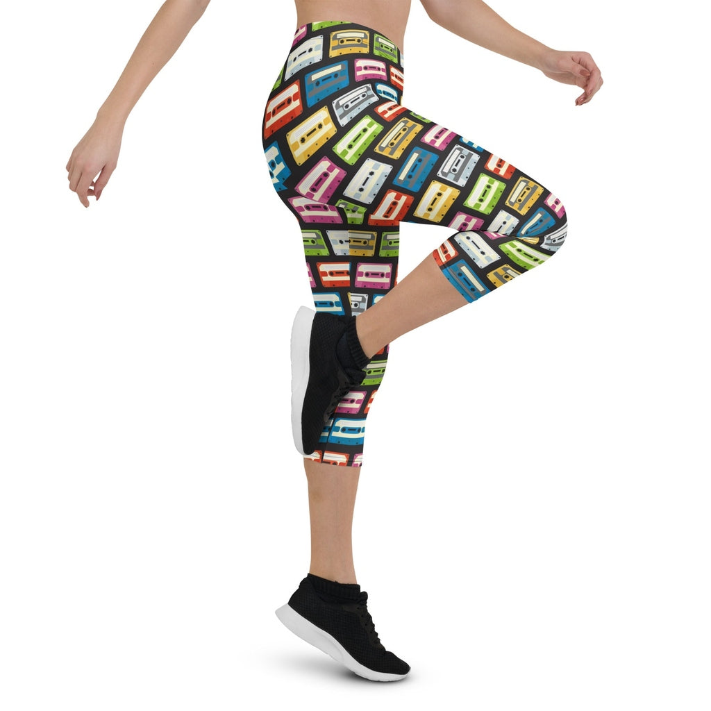 Retro Cassette Capris