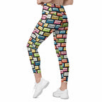 Retro Cassette Leggings With Pockets