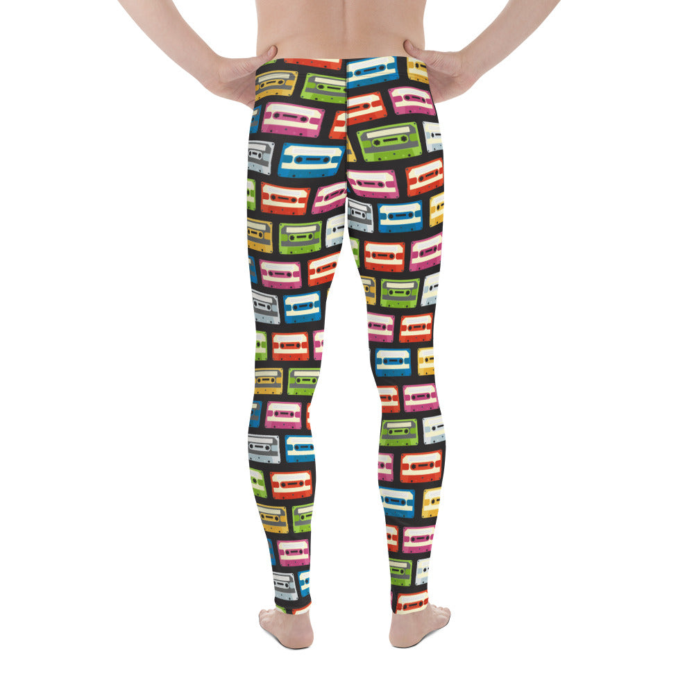 Retro Cassette Men's Leggings