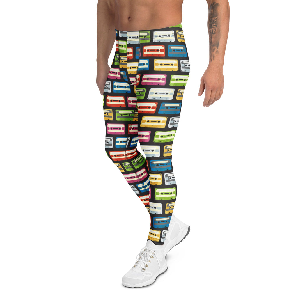 Retro Cassette Men's Leggings