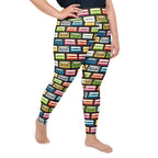 Retro Cassette Plus Size Leggings