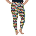 Retro Cassette Plus Size Leggings