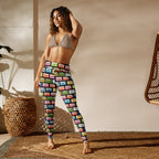 Retro Cassette Yoga Leggings