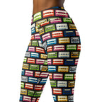 Retro Cassette Yoga Leggings