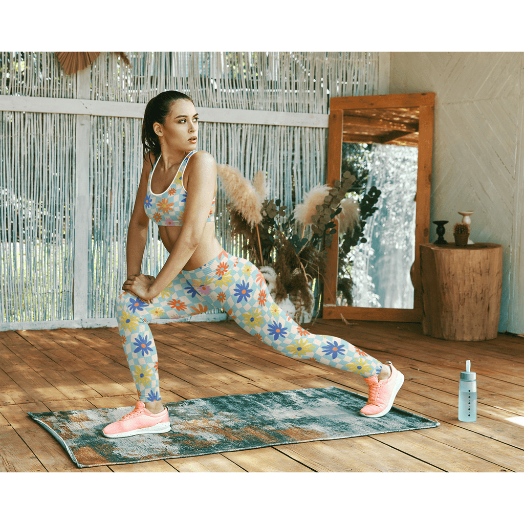 Retro Daisy Leggings