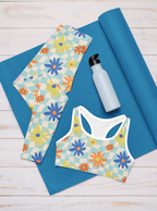 Retro Daisy Sports Bra