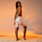 Ribbon Maze Biker Shorts