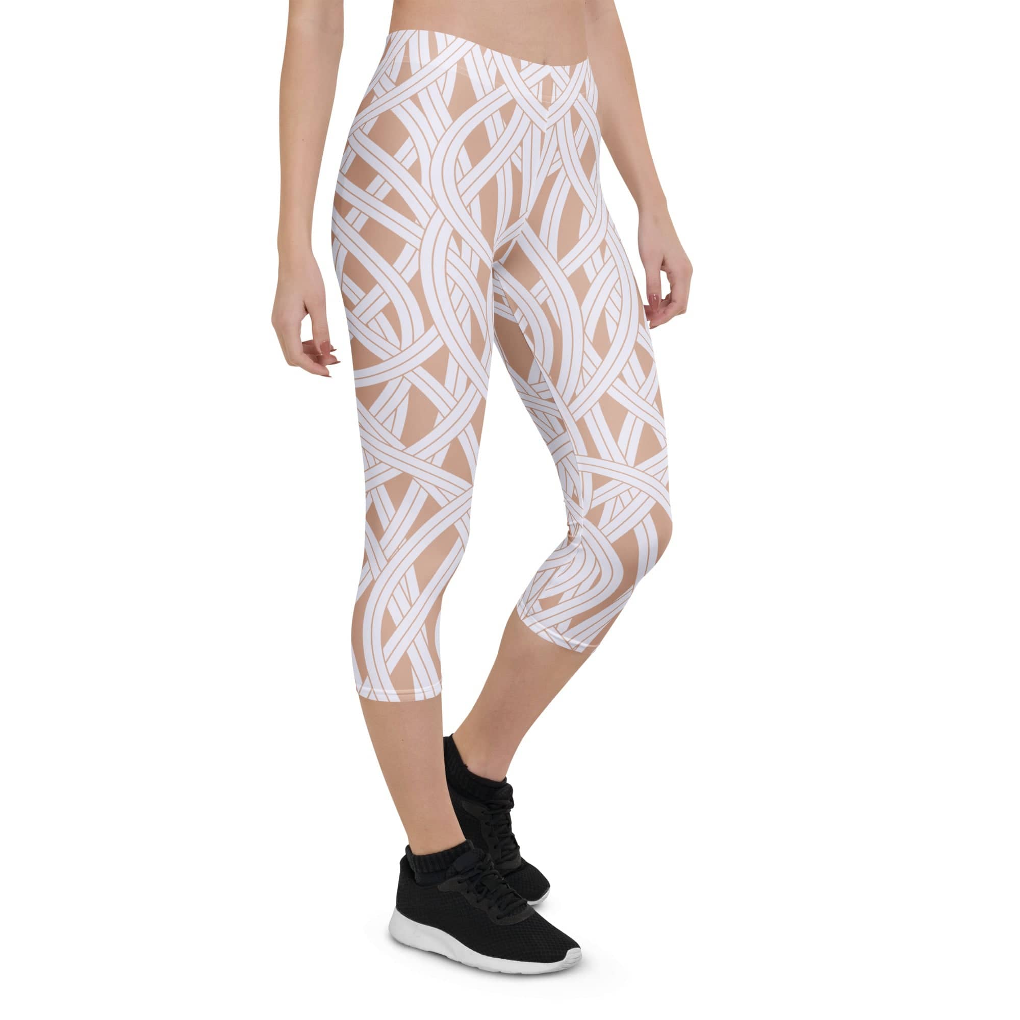 Ribbon Maze Capris