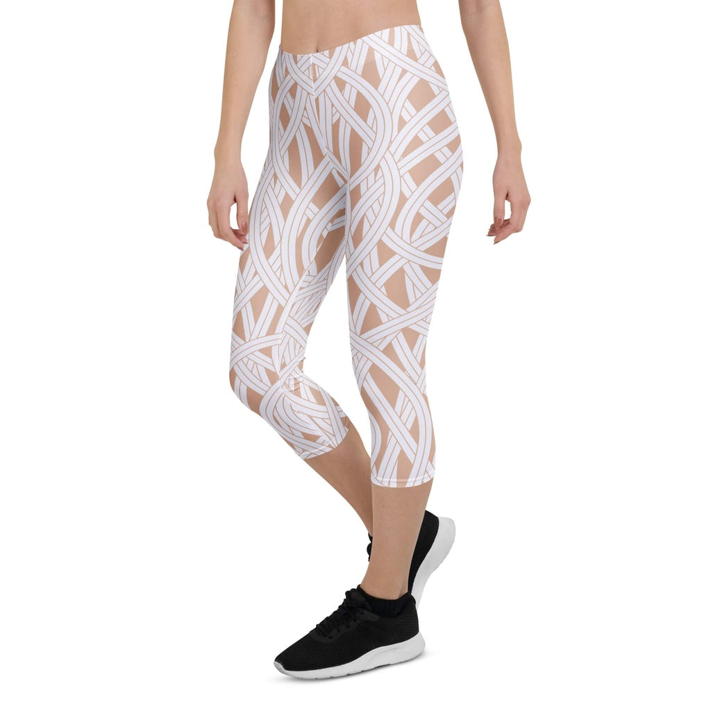 Ribbon Maze Capris