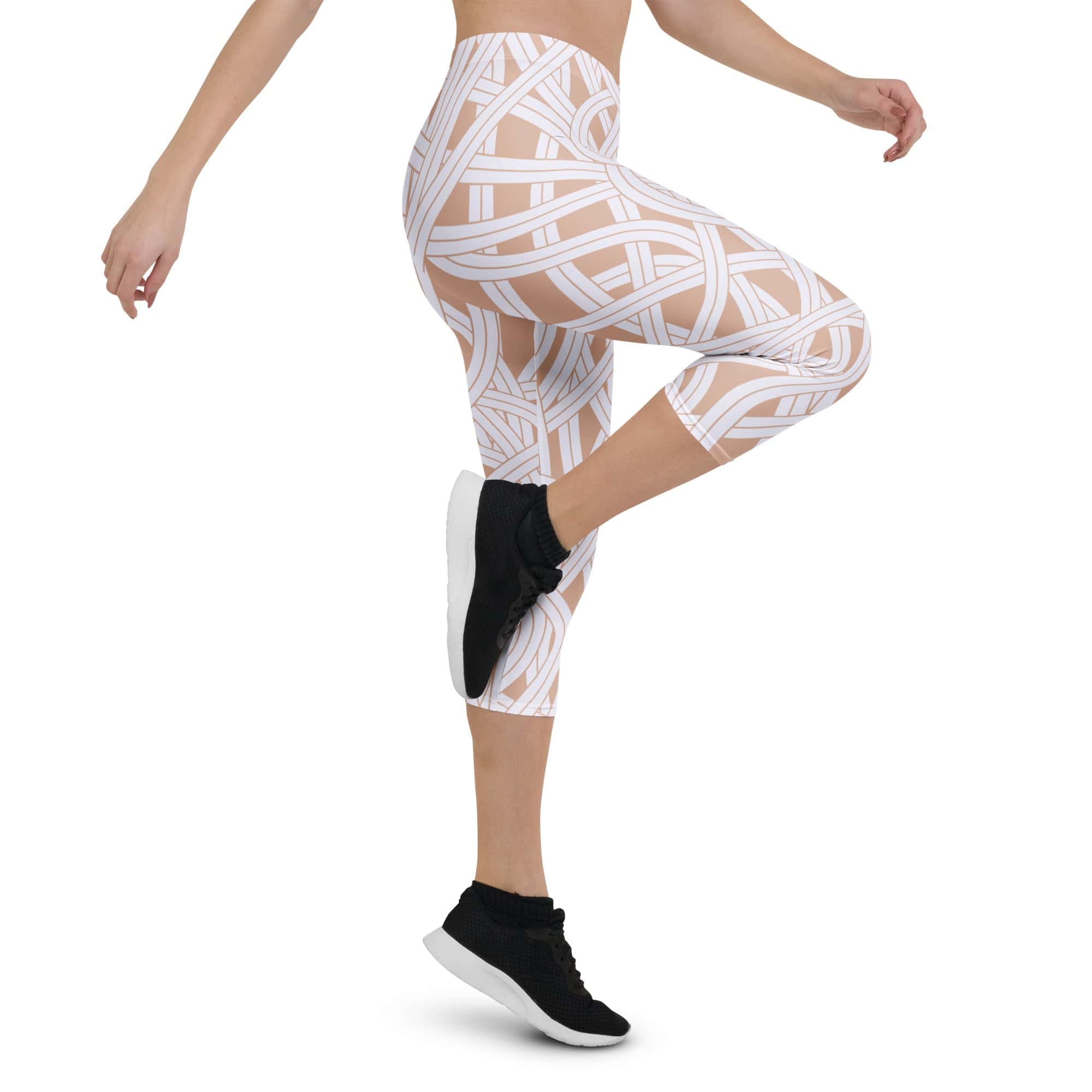 Ribbon Maze Capris