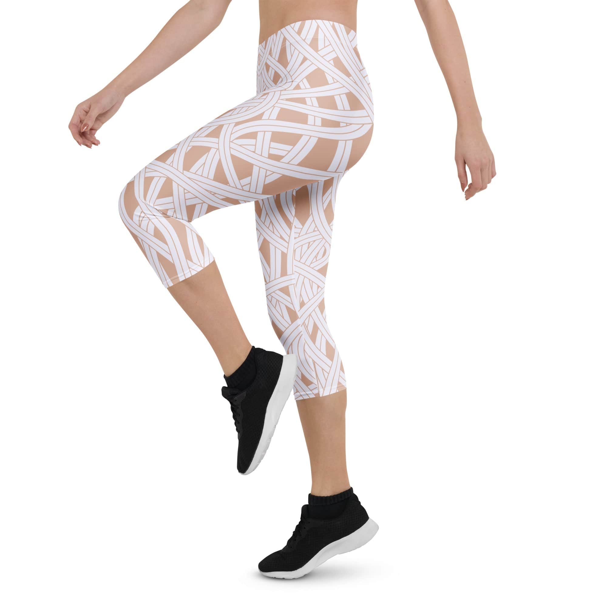 Ribbon Maze Capris