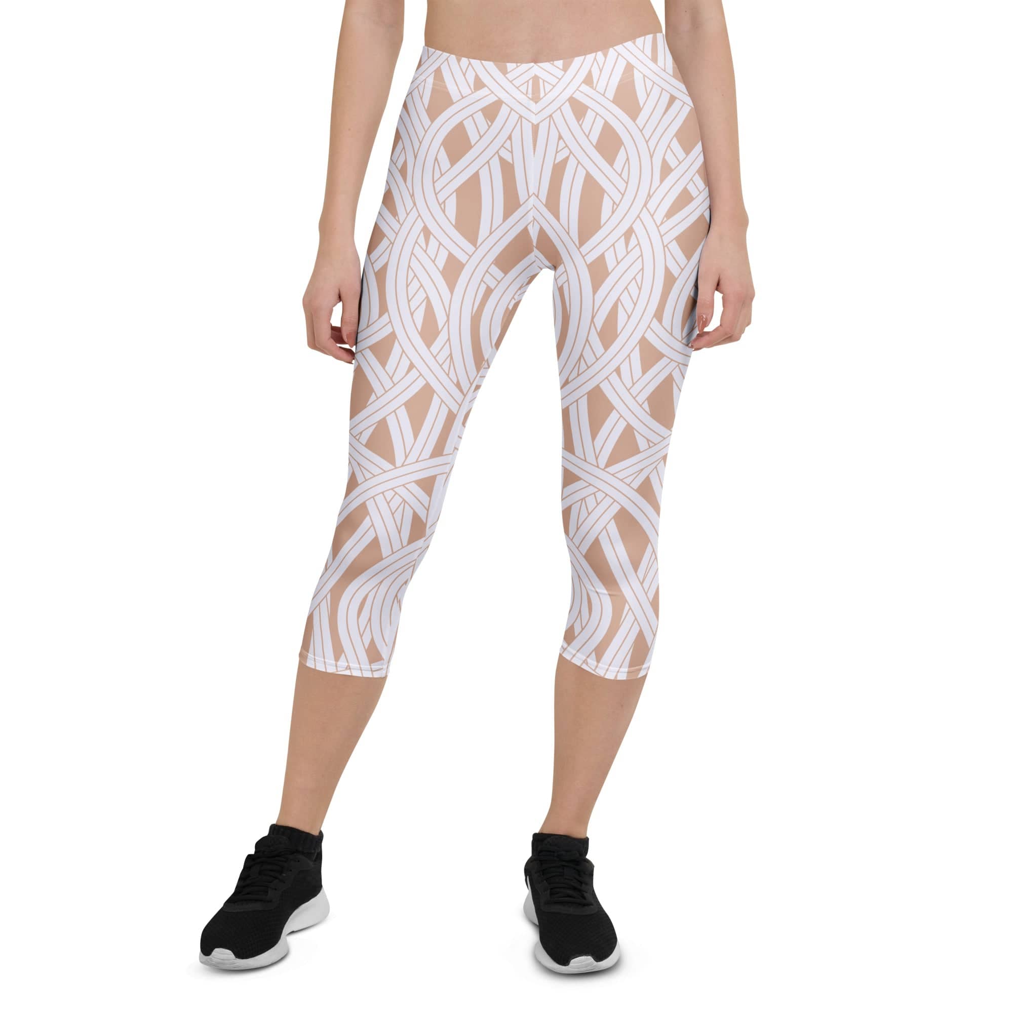 Ribbon Maze Capris