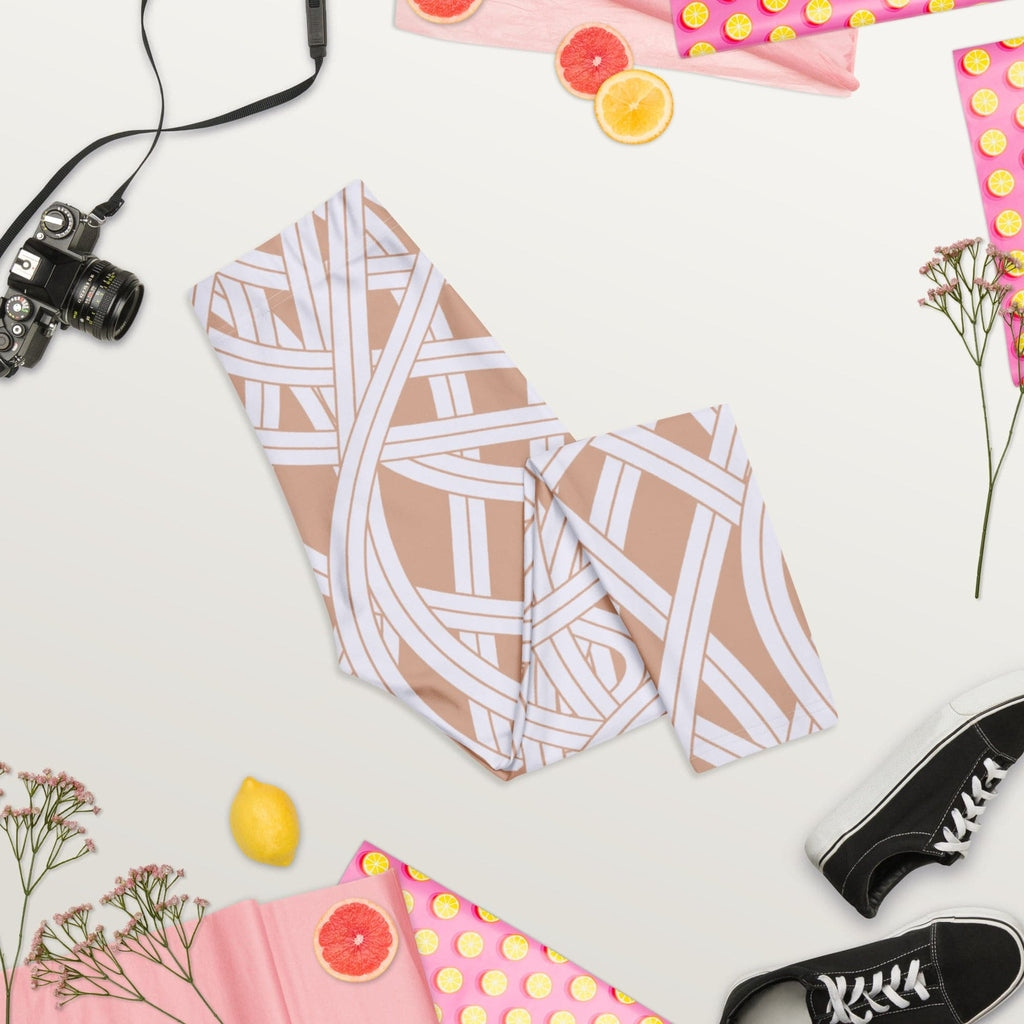 Ribbon Maze Capris