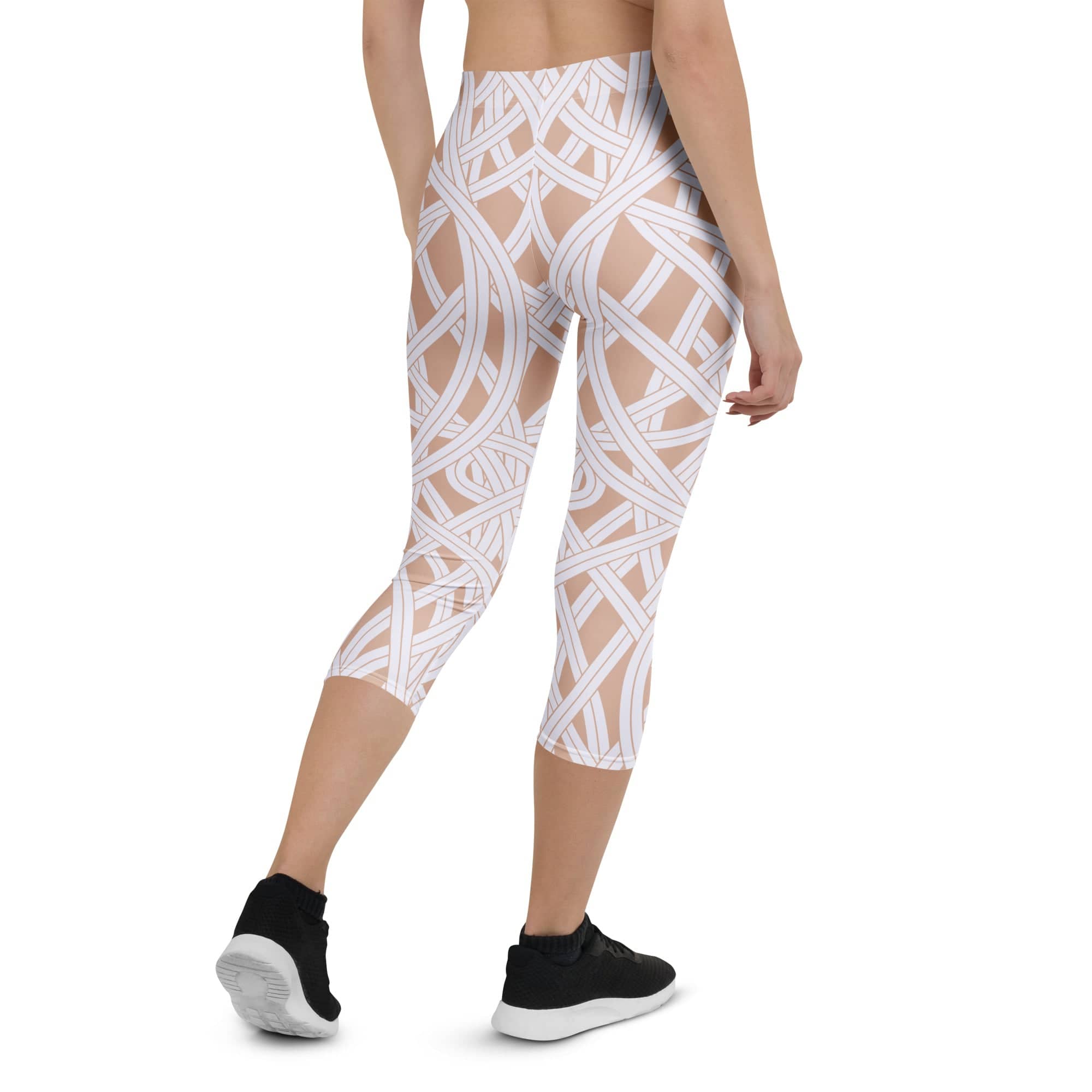 Ribbon Maze Capris