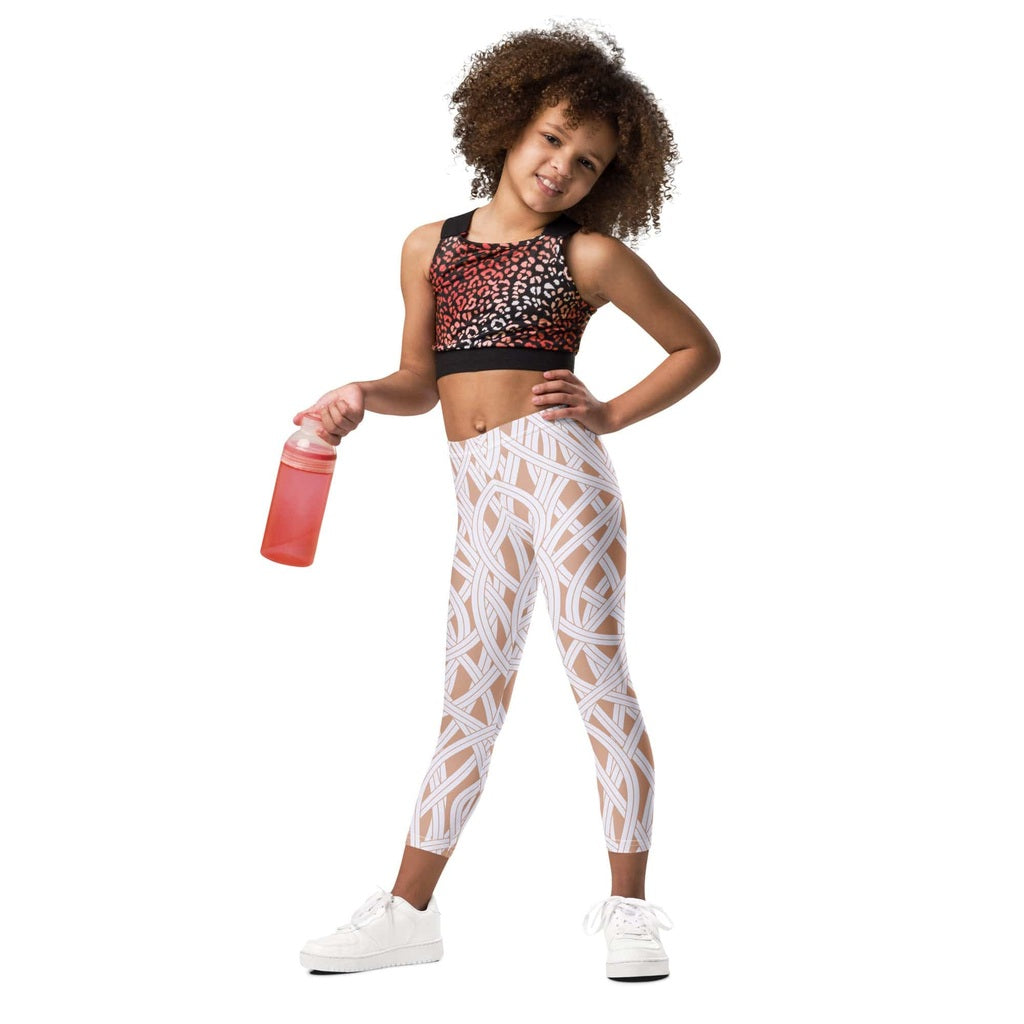 Ribbon Maze Kid's Leggings
