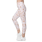 Ribbon Maze Leggings With Pockets
