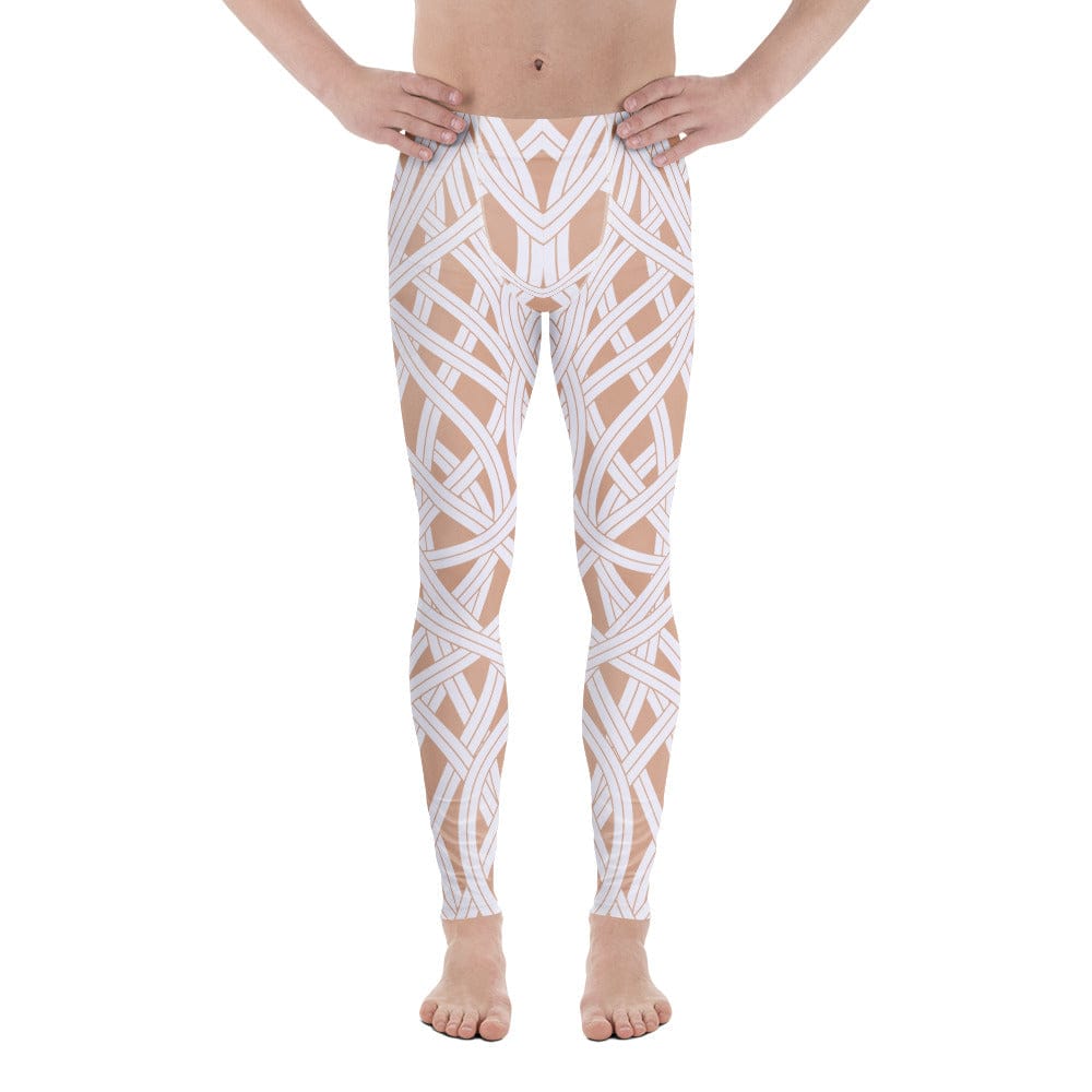 Ribbon Maze Men's Leggings