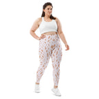 Ribbon Maze Plus Size Leggings