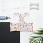 Ribbon Maze Sports Bra