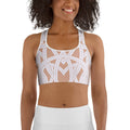 Ribbon Maze Sports Bra