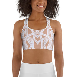 Ribbon Maze Sports Bra