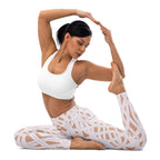 Ribbon Maze Yoga Leggings