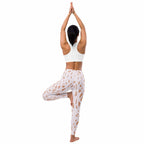 Ribbon Maze Yoga Leggings