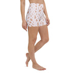 Ribbon Maze Yoga Shorts
