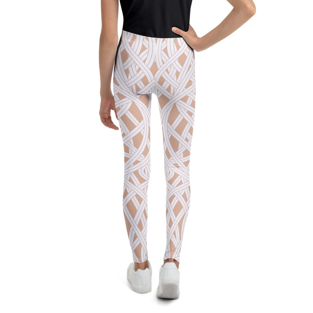 Ribbon Maze Youth Leggings