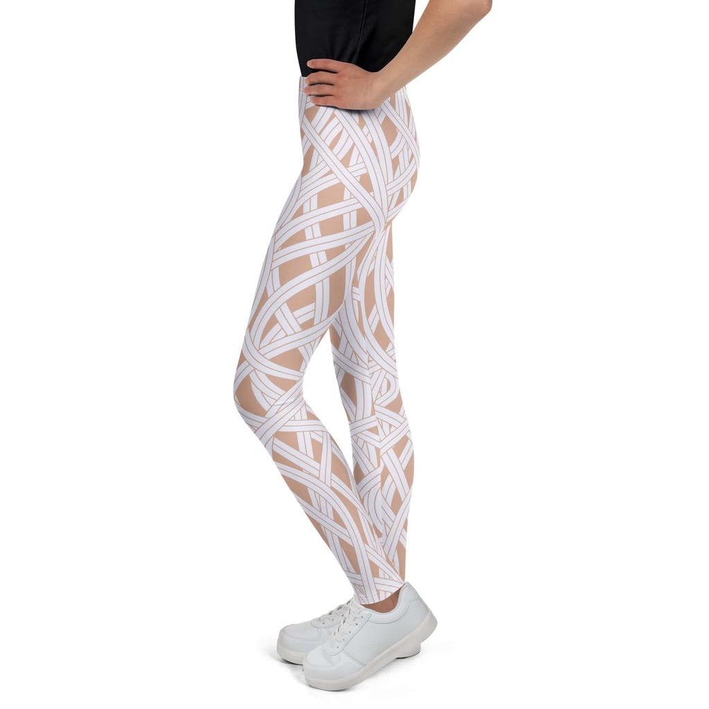 Ribbon Maze Youth Leggings