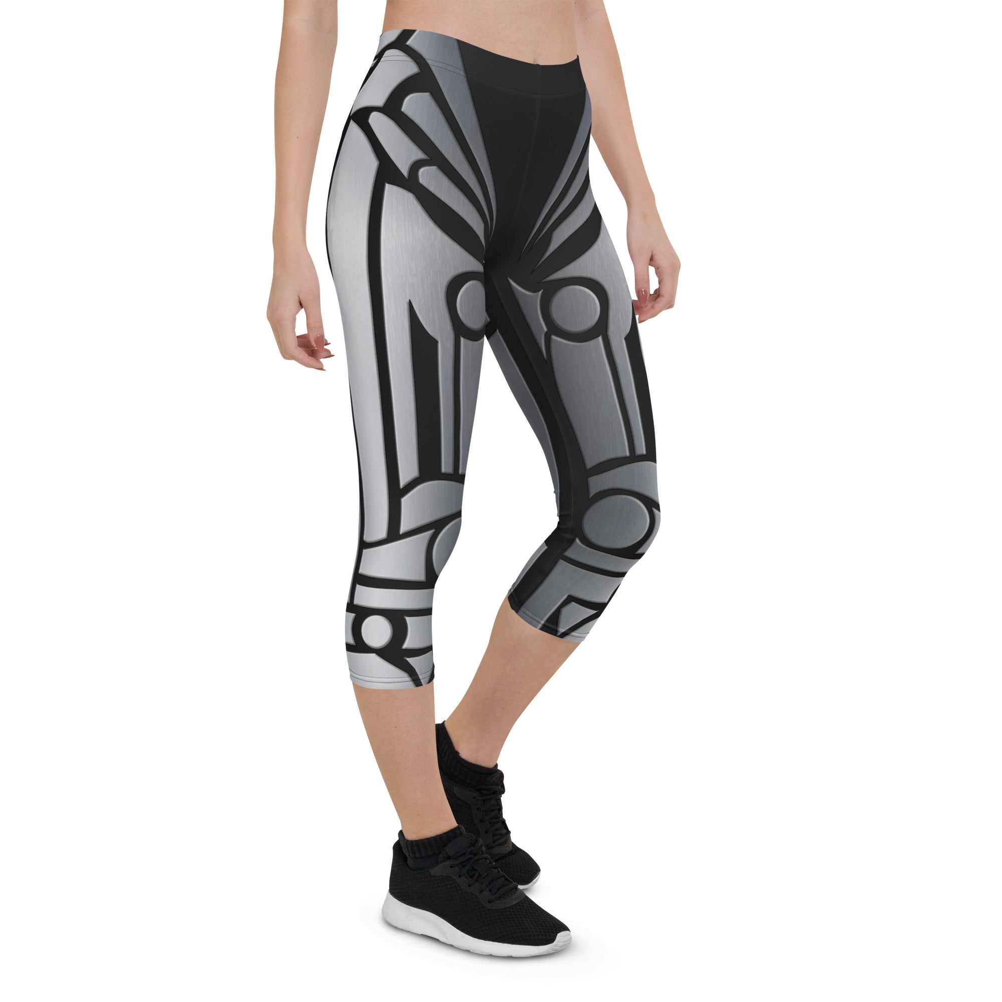 Robo Chic Armor Capris