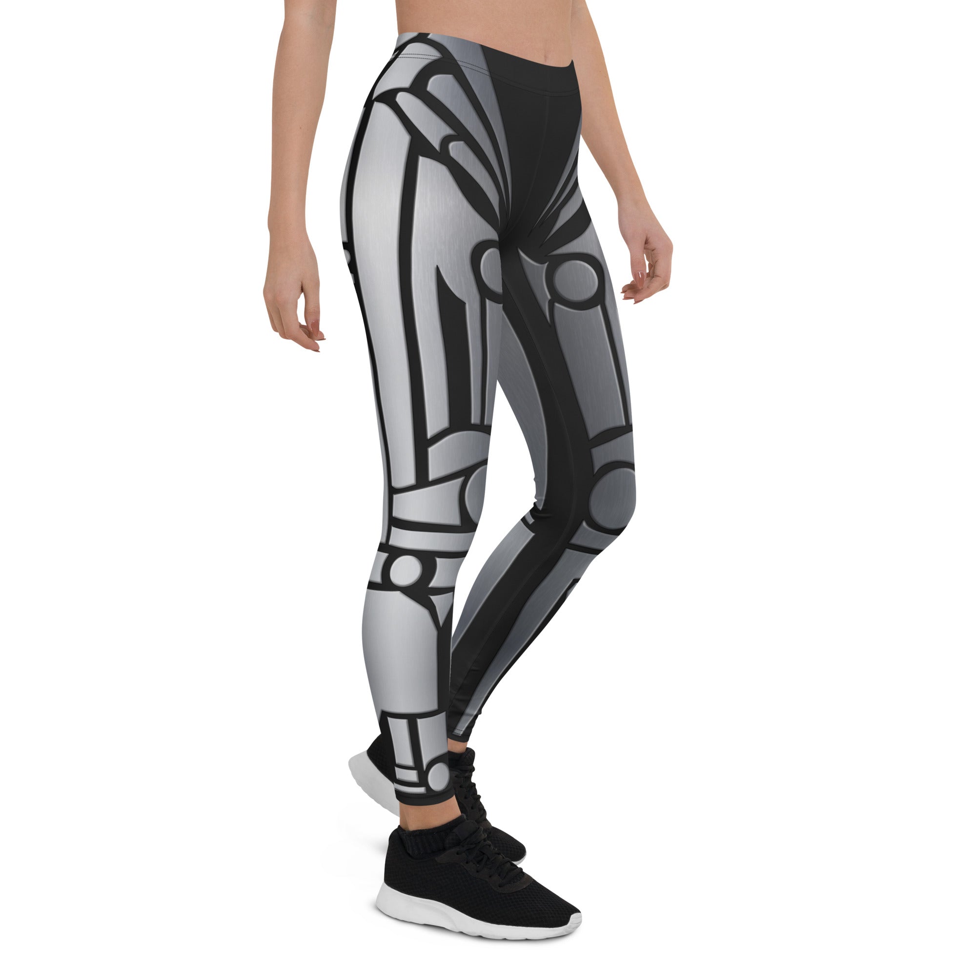 Robo Chic Armor Leggings