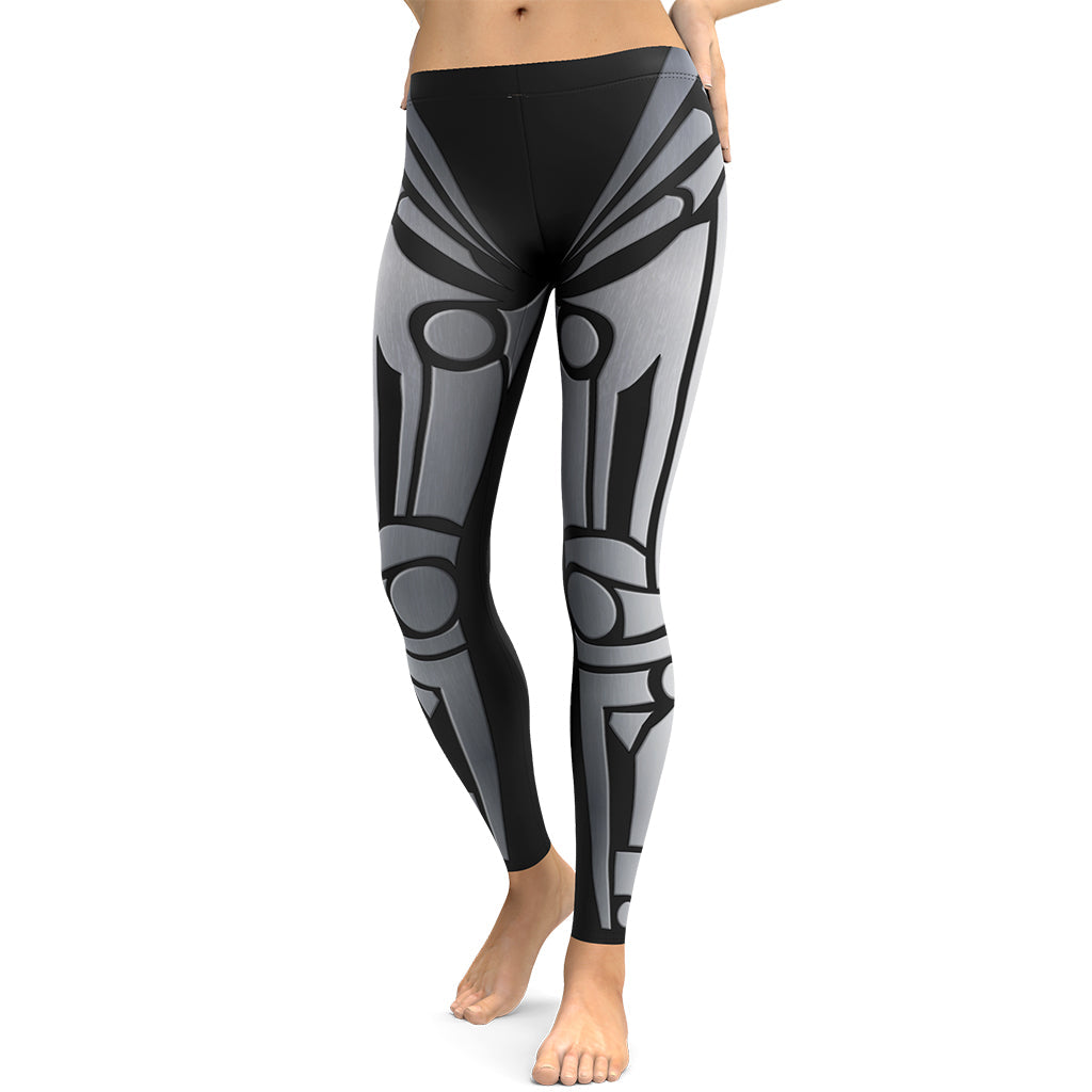 Robo Chic Armor Leggings