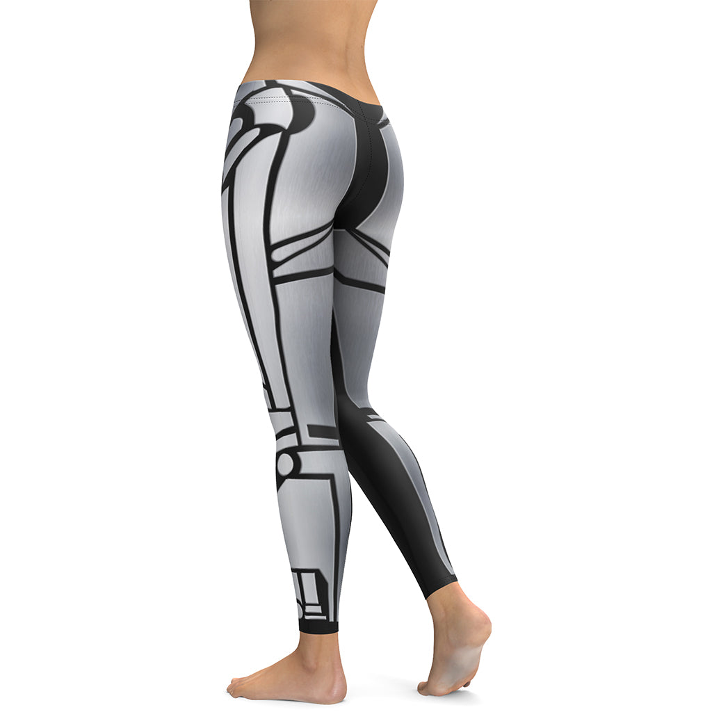 Robo Chic Armor Leggings