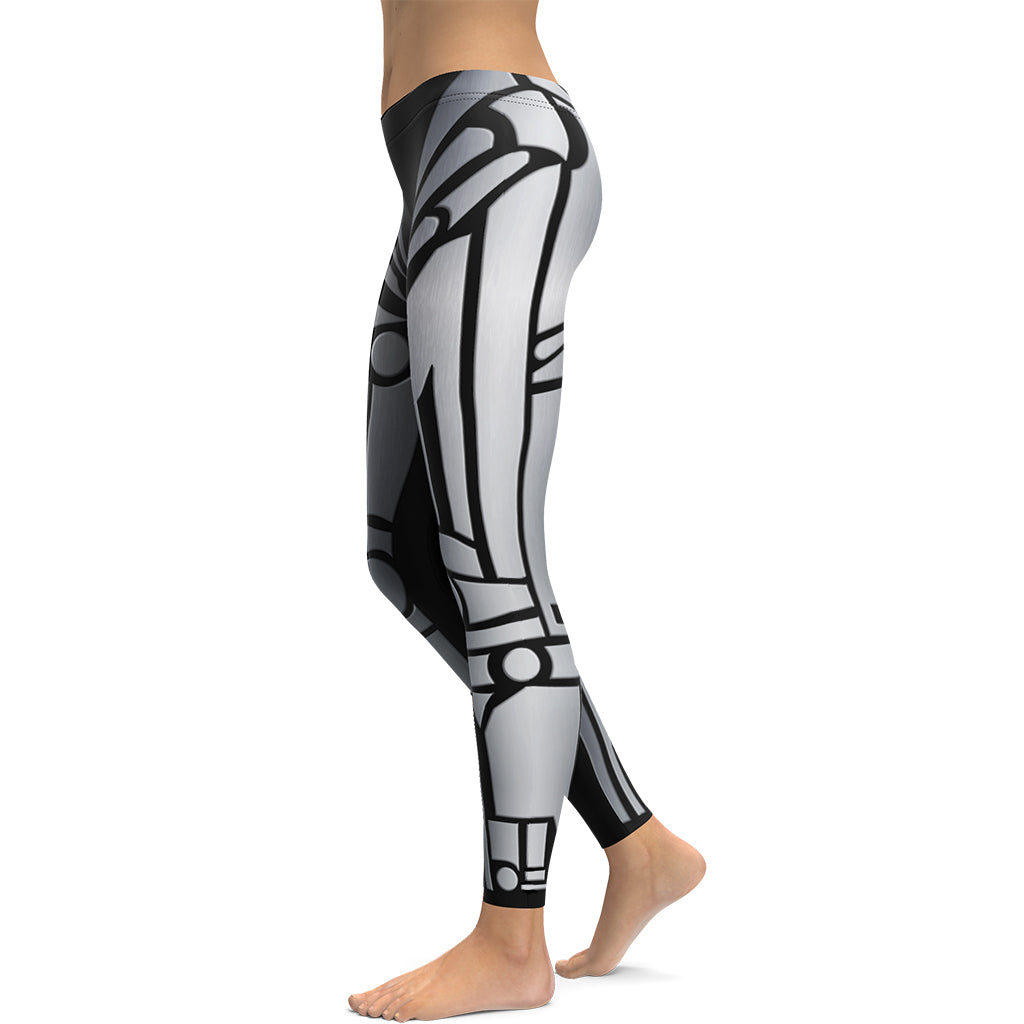 Robo Chic Armor Leggings