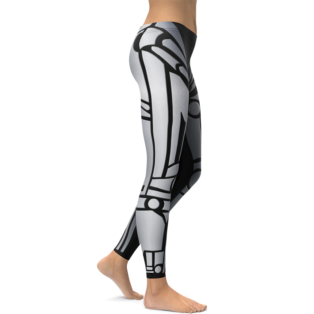 Robo Chic Armor Leggings