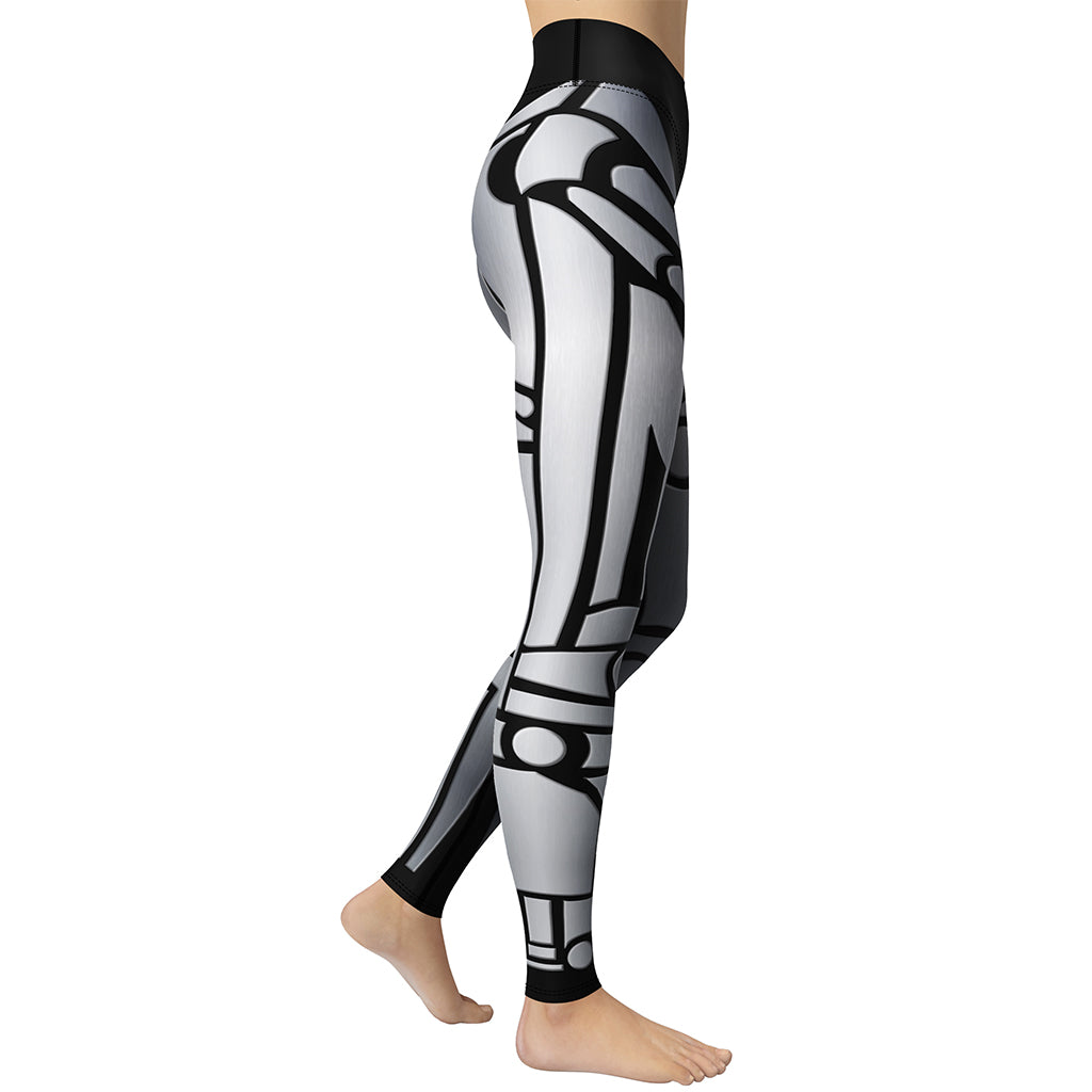 Robo Chic Armor Yoga Leggings