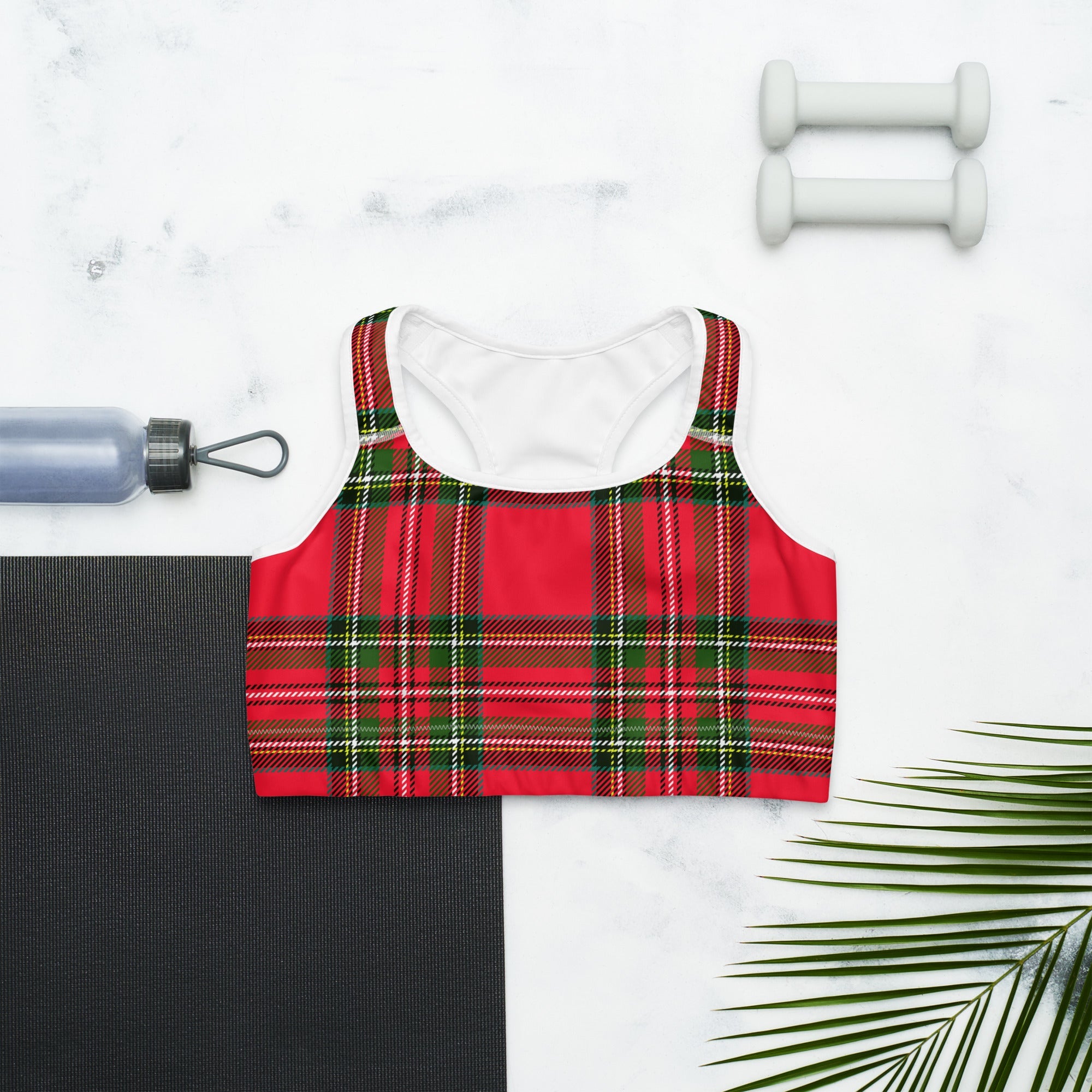 Royal Tartan Sports Bra