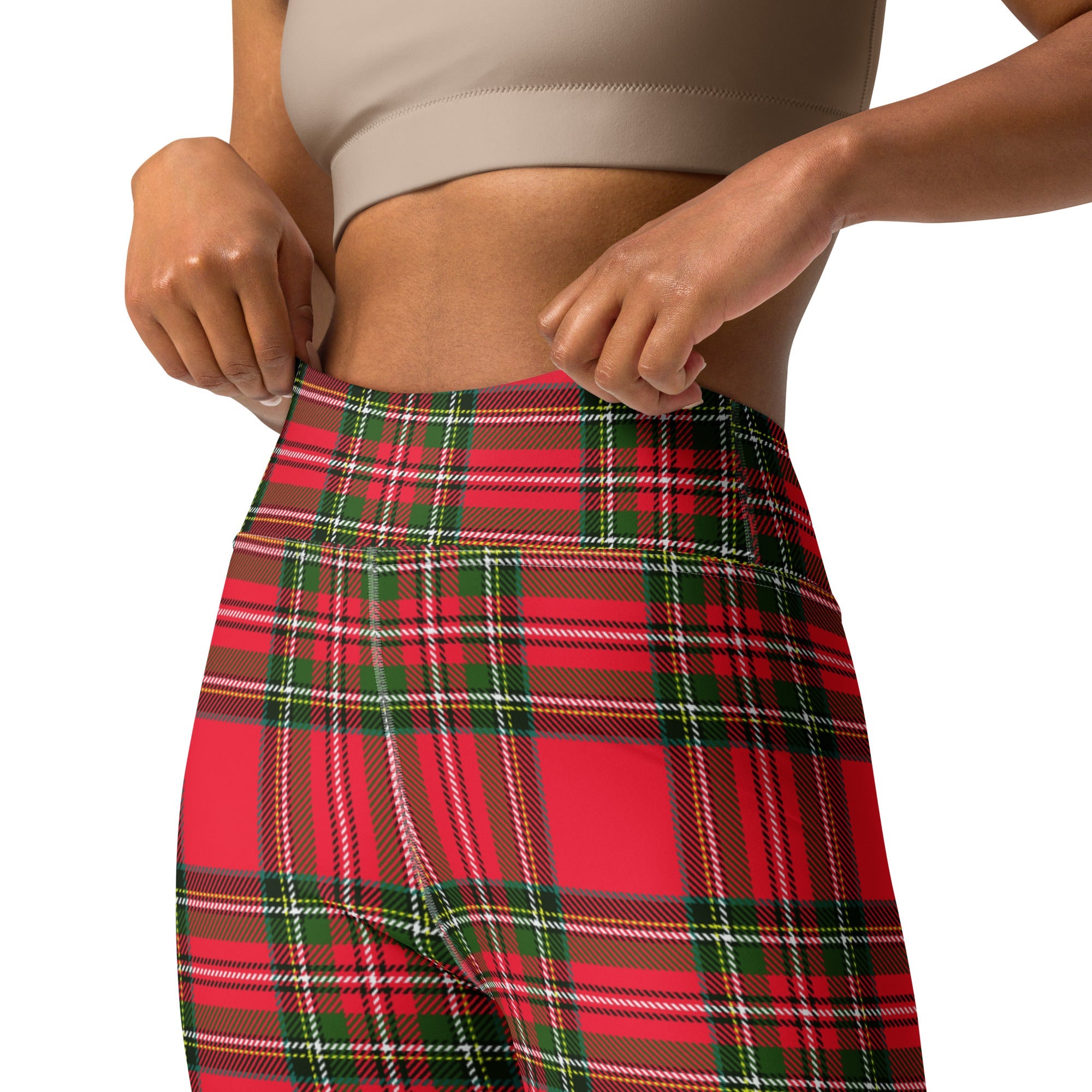 Royal Tartan Yoga Leggings