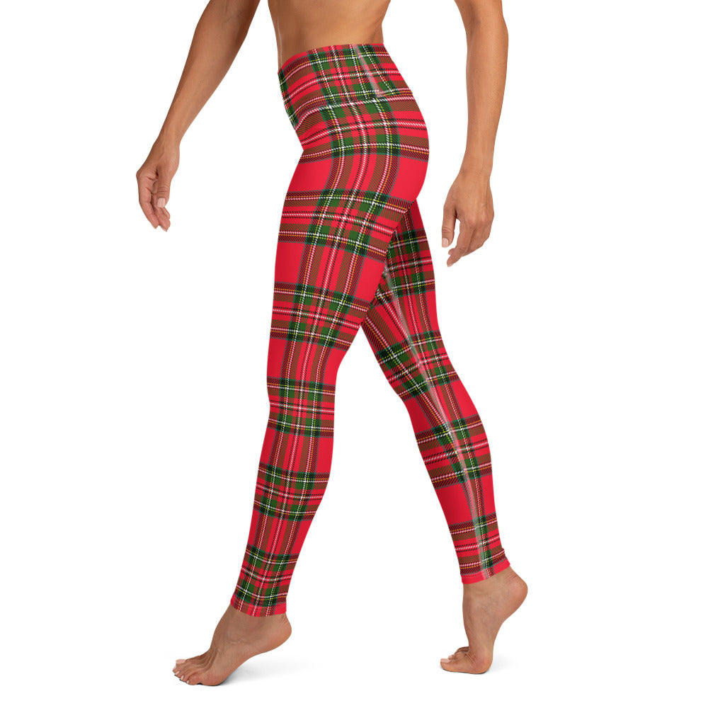 Royal Tartan Yoga Leggings