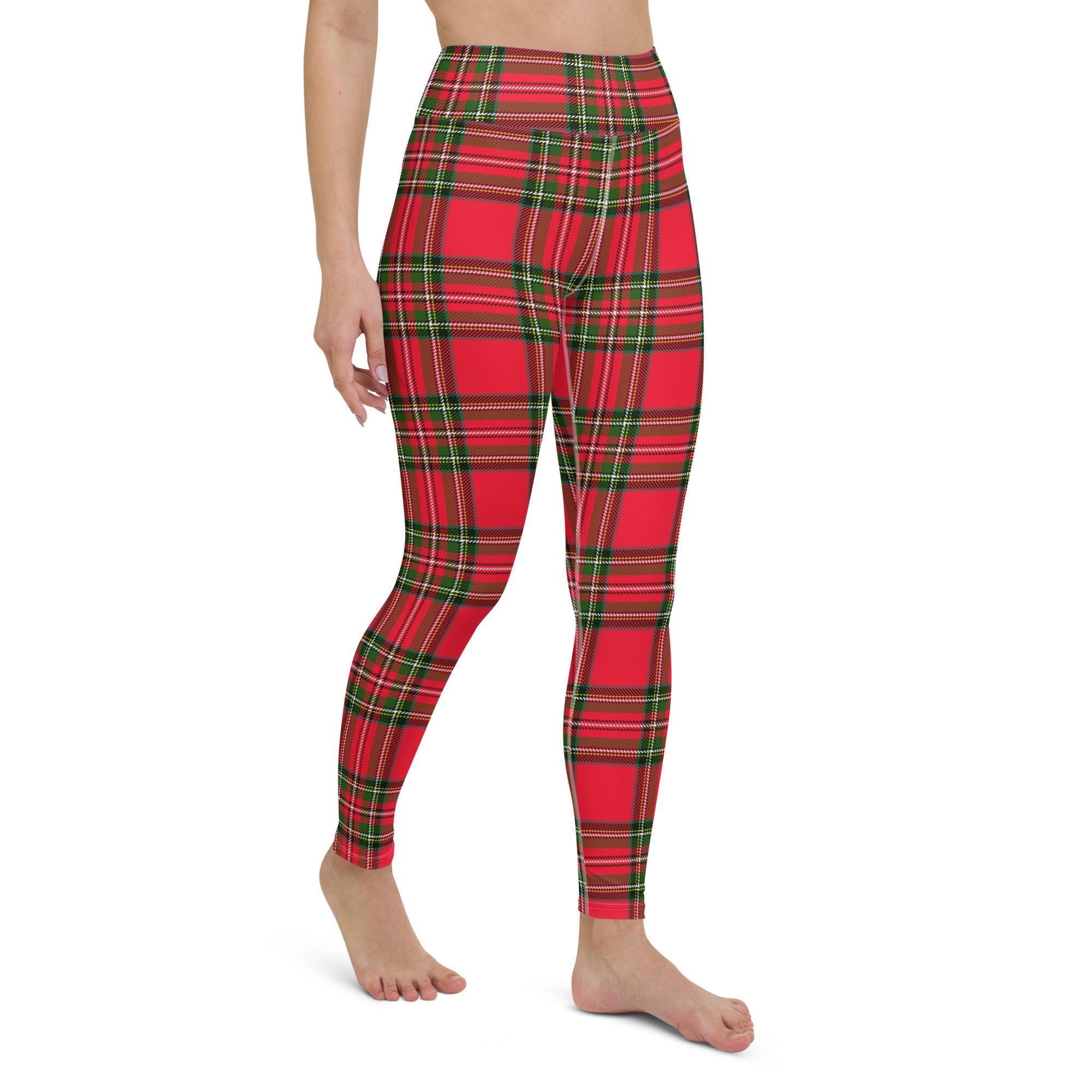 Royal Tartan Yoga Leggings