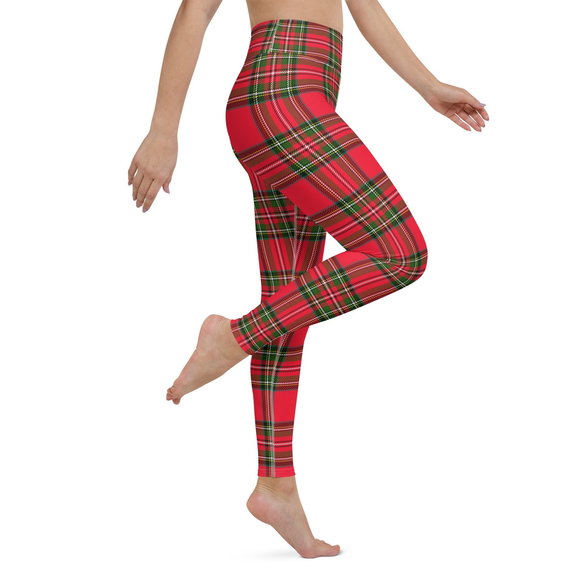 Royal Tartan Yoga Leggings