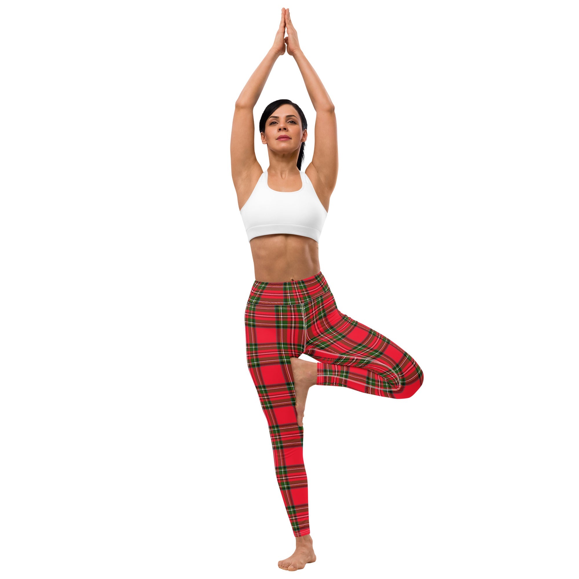 Royal Tartan Yoga Leggings