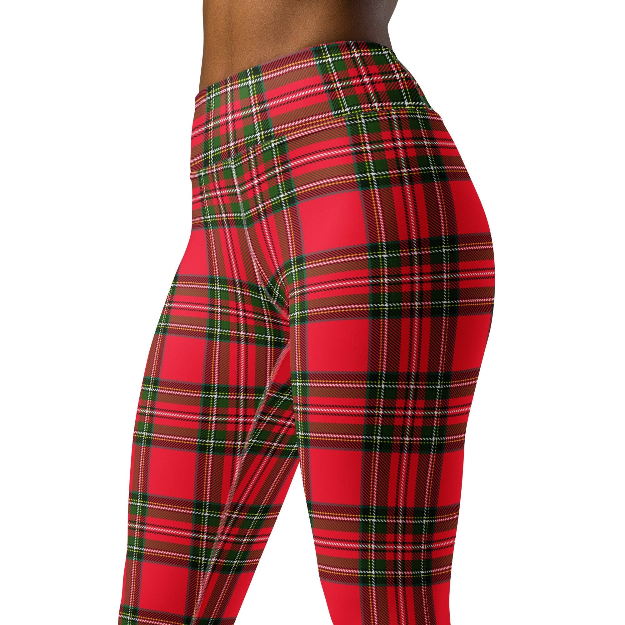 Royal Tartan Yoga Leggings