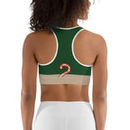 Santa Cat Sports Bra