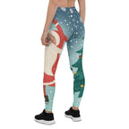 Santa Christmas Tree Leggings
