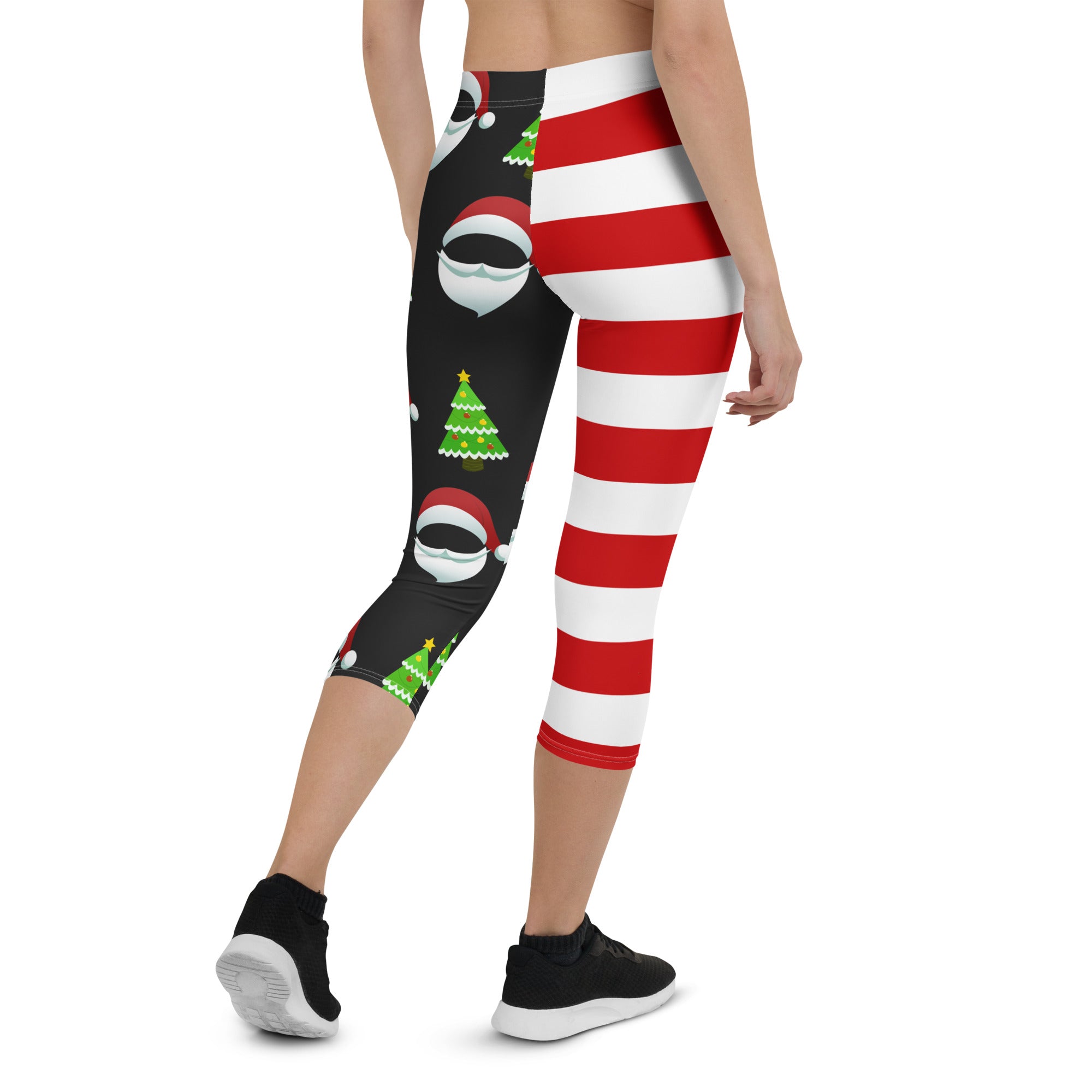 Santa Claus Stripes Capris