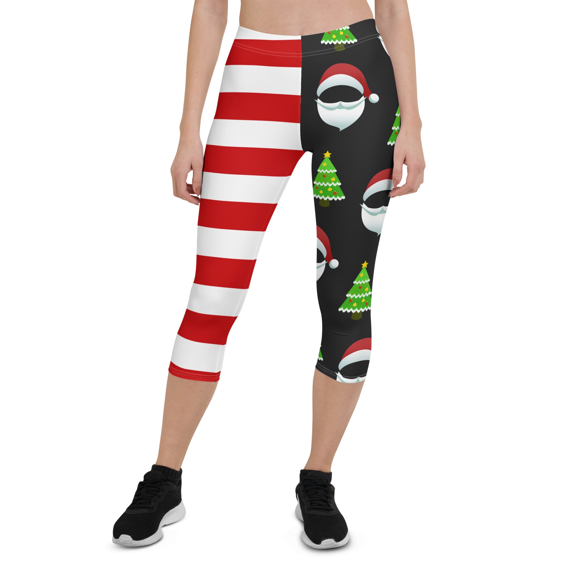 Santa Claus Stripes Capris